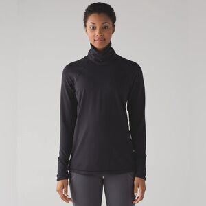 Lululemon Hill And Valley Black Turtleneck Rulu Size 4